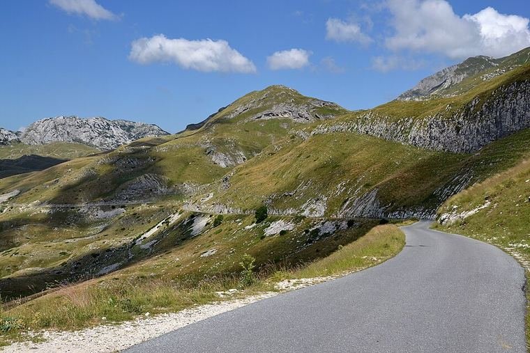 Durmitor mountains above Žabljak